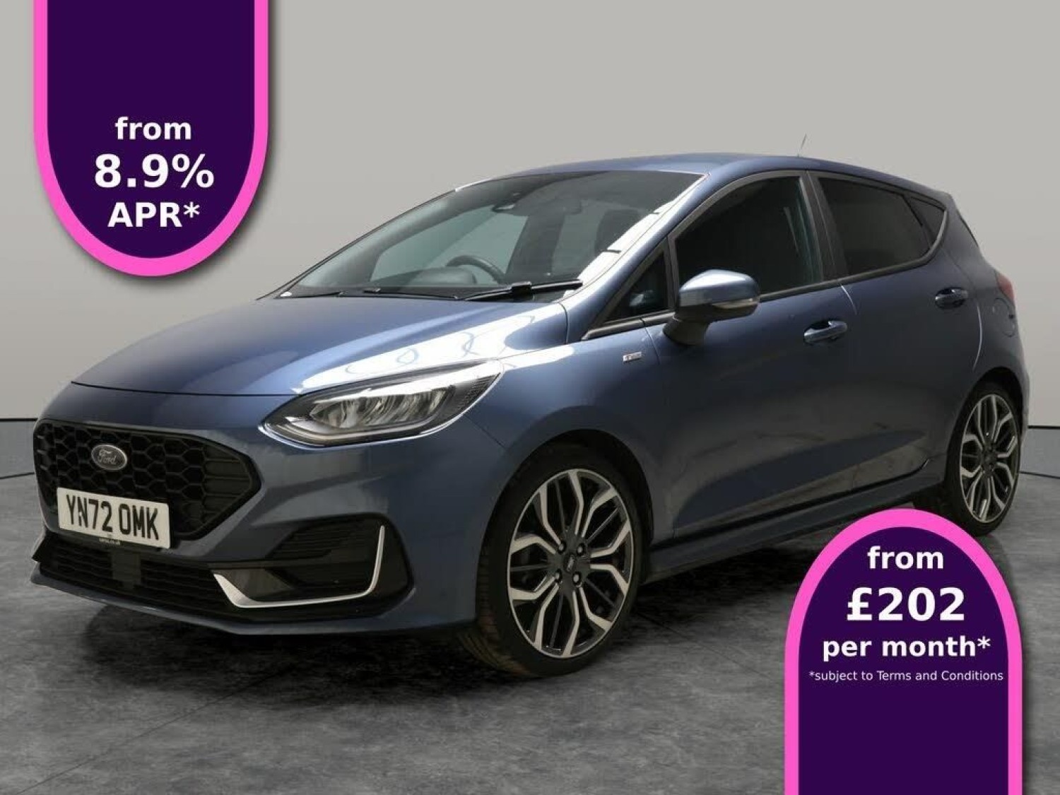Ford Fiesta 1.0T EcoBoost MHEV ST-Line Vignale Hatchback 5dr Petrol Hybrid Manual Euro