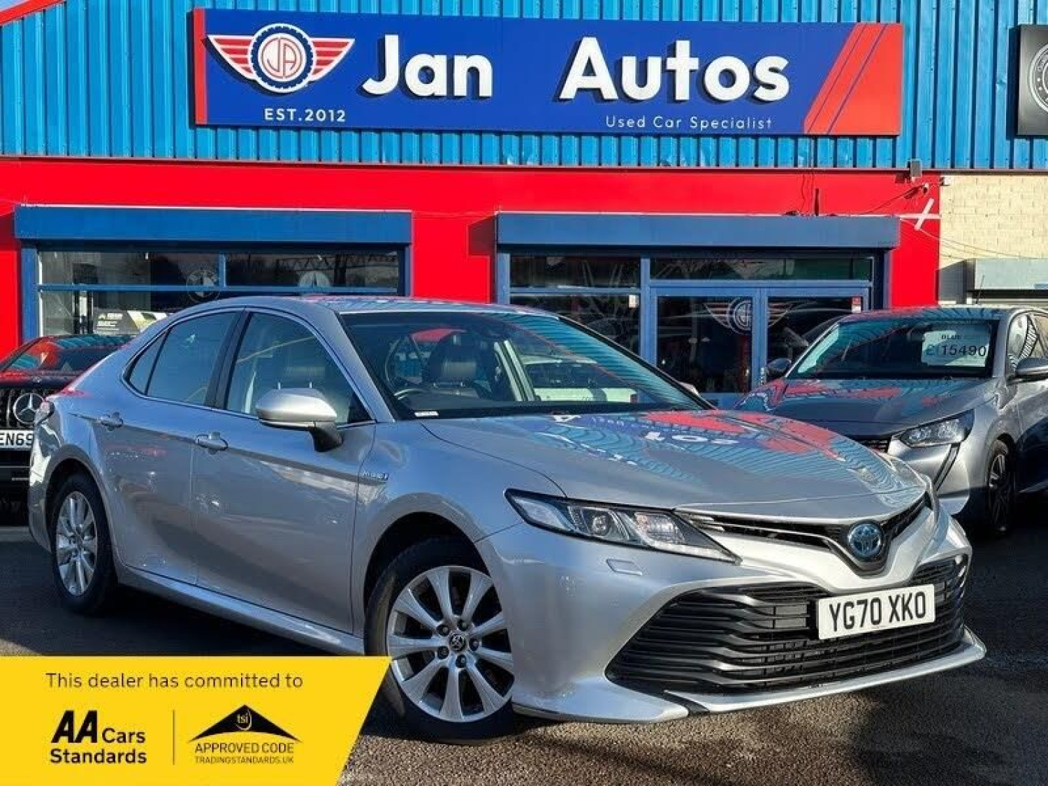 Toyota Camry 2.5 VVT-h Design CVT Euro 6 (s/s) 4dr 1OWNER+NAV+LEATHER+ULEZ+VAT Q